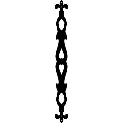 Балясина прямая фигурная 003