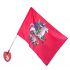 Кронштейн настенный для флага "Элегант" Георгий, одинарный, щит красный/георгий золото