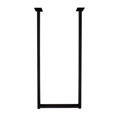 Подстолье барное металлическое Лофт - черное  / Высота 110 см