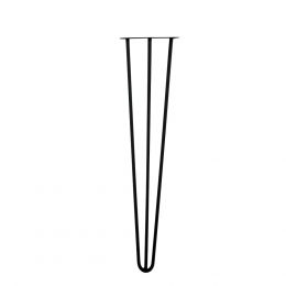 Ножка шпилька  для стола / черная / Высота 71 см.