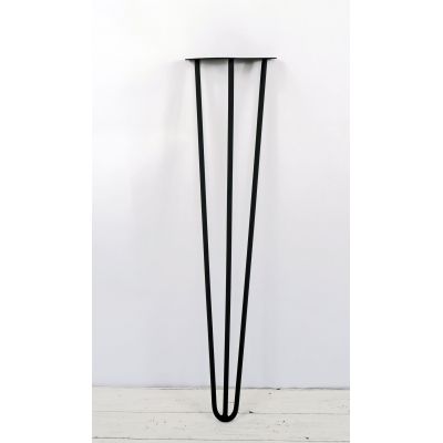 Ножка шпилька  для стола тройная усиленная  Высота 50 см