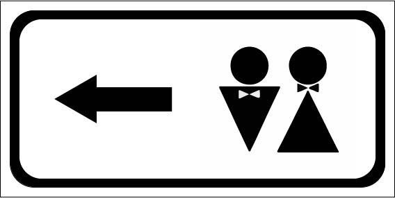 15. Дорожный знак 4. Направление к эвакуационному выходу направо. Знак 5. 1.